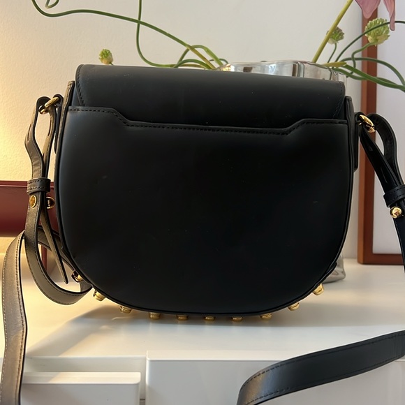 Alexander Wang black bag with gold studded details - Picture 3 of 7